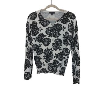 Covington Ladies Long Sleeve Cardigan Sweater